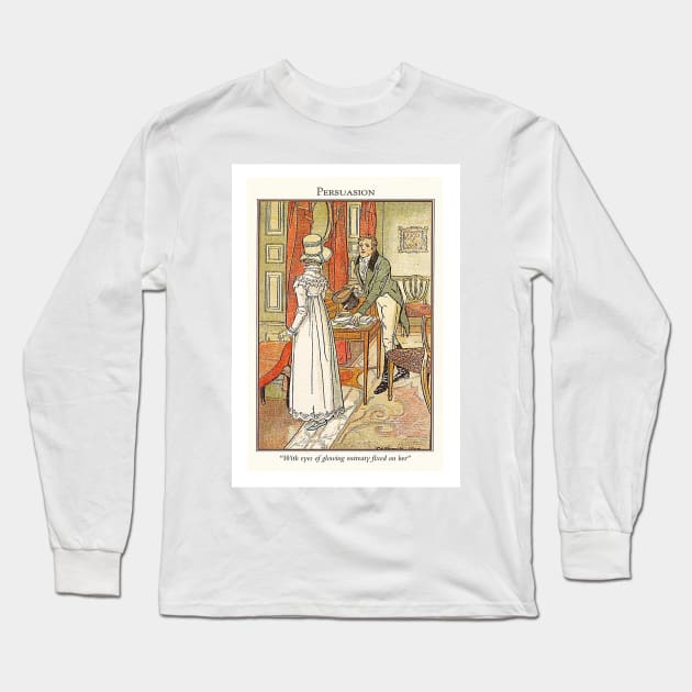 Persuasion by Jane Austen Long Sleeve T-Shirt by booksnbobs